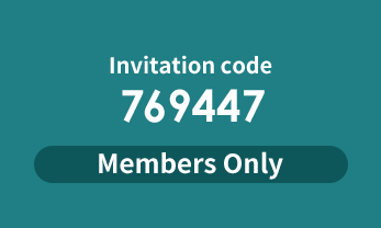 Invitation code 769447 members only